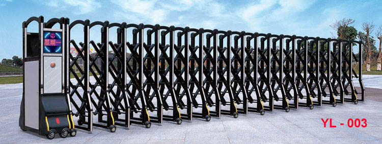 Cổng điện inox