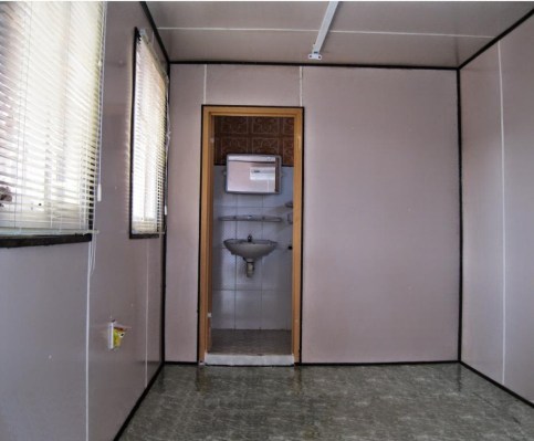 Container văn phòng 20 feet có toilet