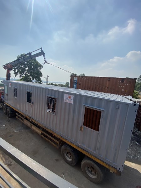 Container văn phòng 40 feet có nhà vệ sinh