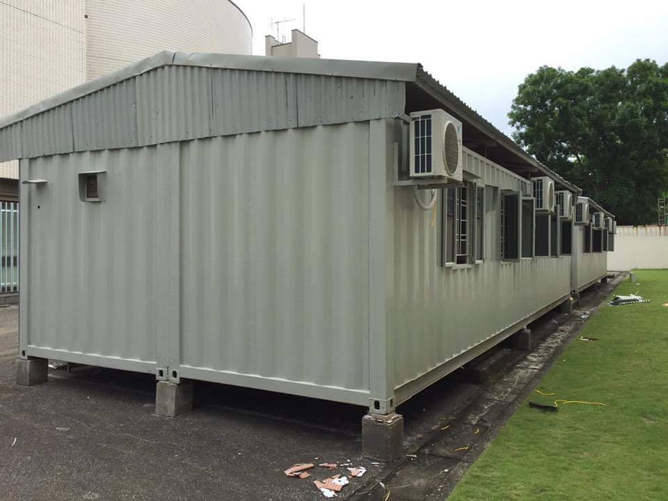 Container văn phòng ghép hoàn thiện nội thất