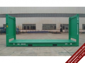 Container flat rack 20 feet