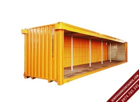 Container khô 40 feet chở bia