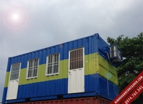Container văn phòng 20 feet có WC