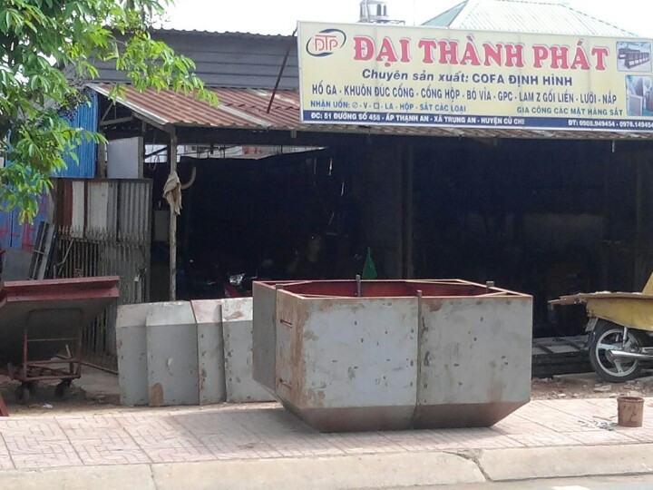 Cốp pha hố ga