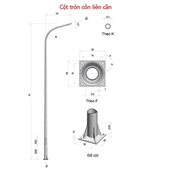Cột đèn chiếu sáng
