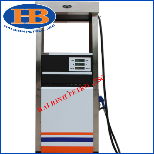 Cột bơm xăng dầu vỏ inox