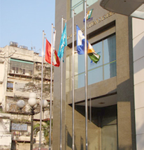 Cột cờ inox