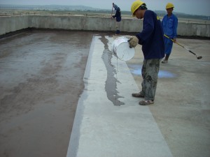 Thi công chống thấm sân thượng
