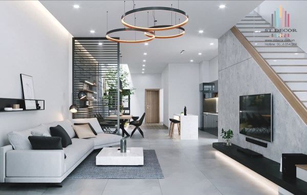 Đèn trung tâm thương mại Vincom