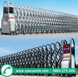 Cửa cổng xếp Inox