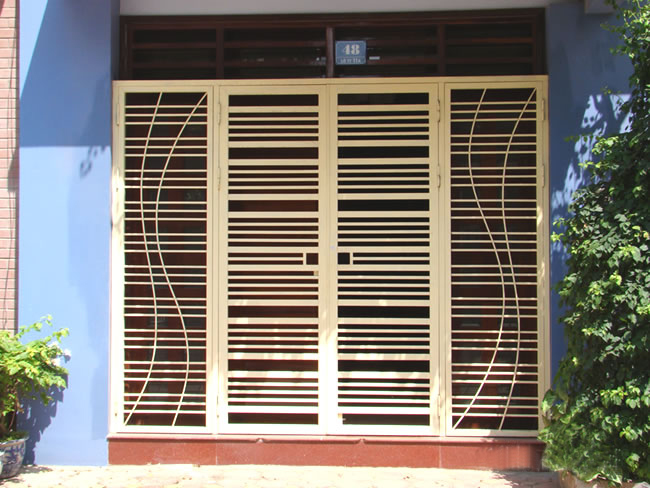 Cửa sắt sơn tĩnh điện