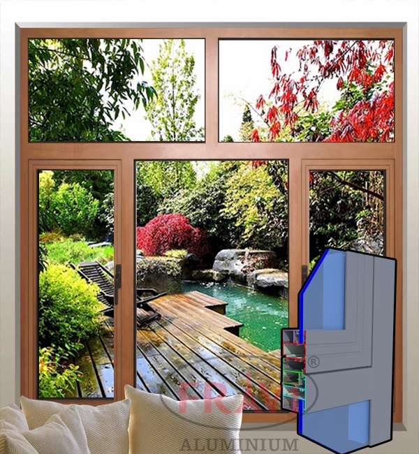 Cửa sổ mở quay XF55