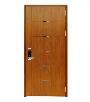 Cửa thép sơn vân gỗ LM WD V13