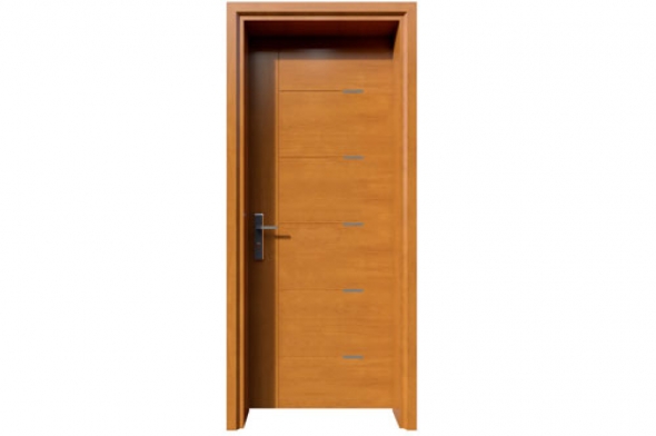 Cửa thép vân gỗ 1 cánh