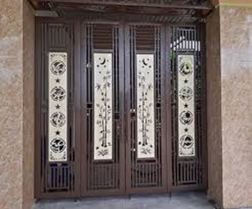 Cửa cổng sắt