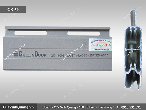 Cửa cuốn khe thoáng GeneralDoor GS-50