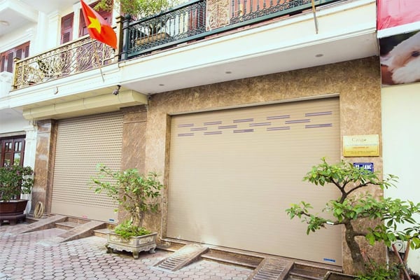 Thi công cửa cuốn tự động tại Bình Dương