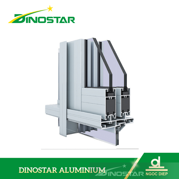 Cửa đi, cửa sổ trượt và cố định hệ ND-XF93