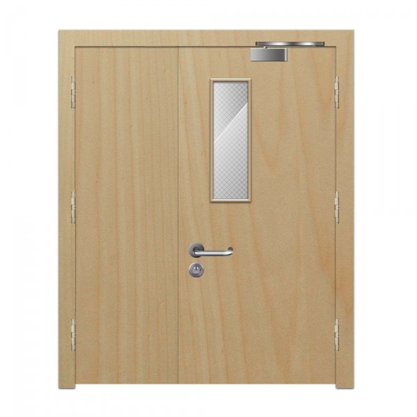 Cửa gỗ chống cháy PTGCC202