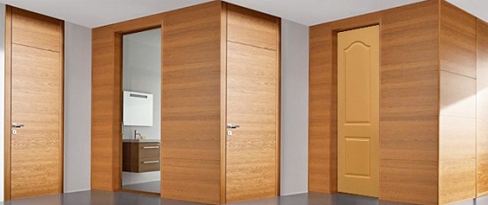 Cửa gỗ công nghiệp MDF Veneer