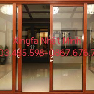 Cửa lùa nhôm kính