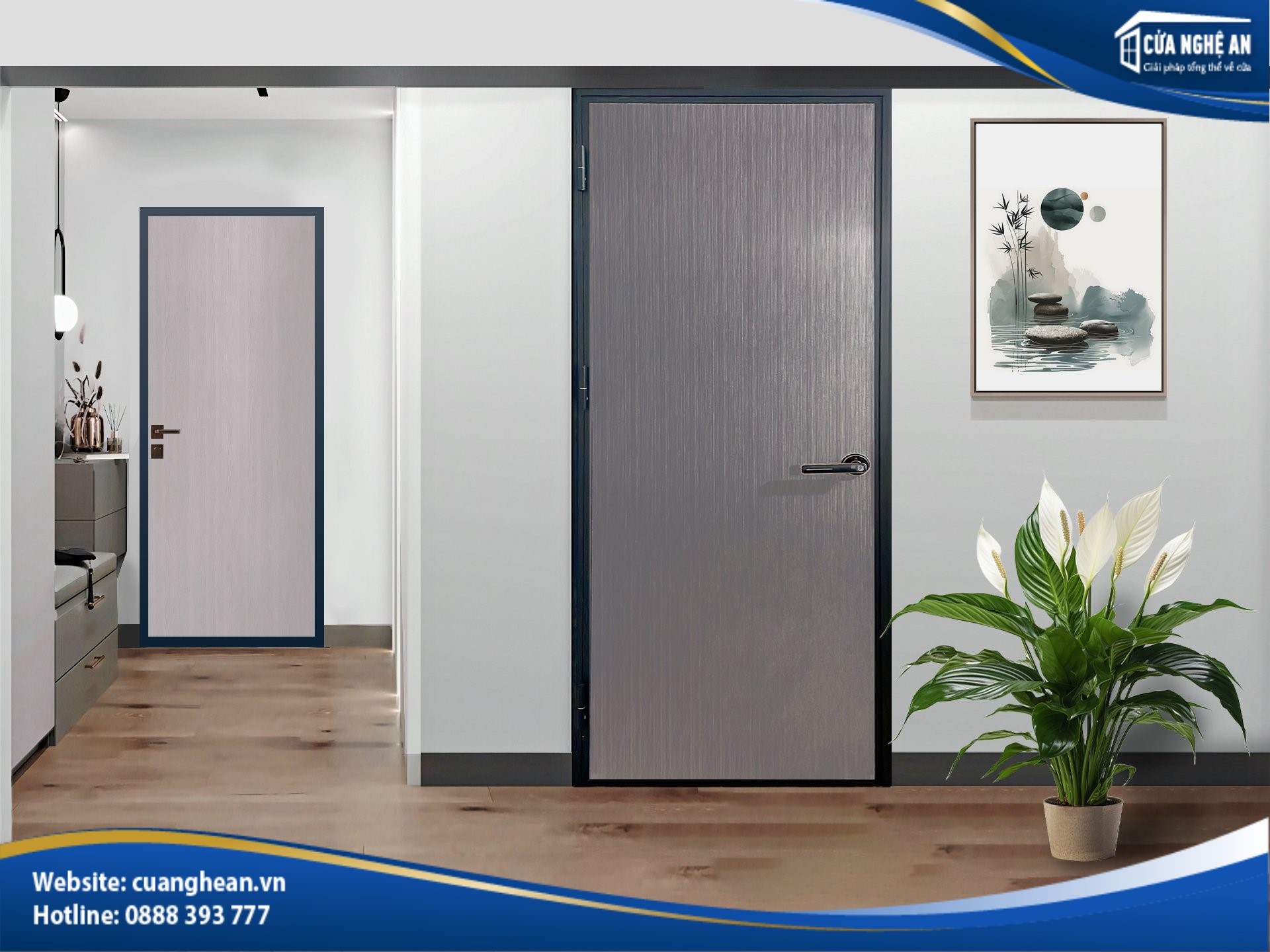 Cửa nhôm phòng ngủ TopWindow