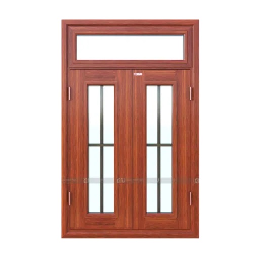 Cửa sổ thép vân gỗ CTV-CS2