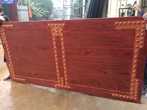 Cửa sơn vân gỗ