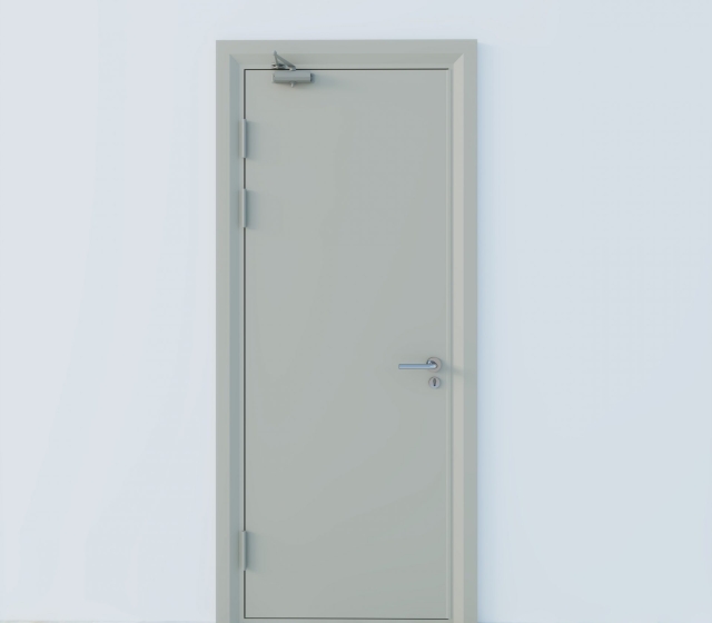 Cửa thép chống cháy 1 cánh