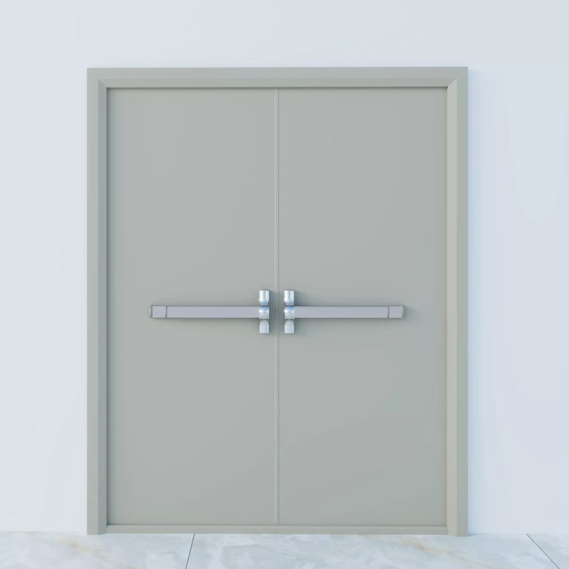 Cửa thép cc 2 cánh mở 2 chiều