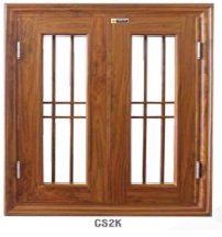Cửa thép vân gỗ GS2K