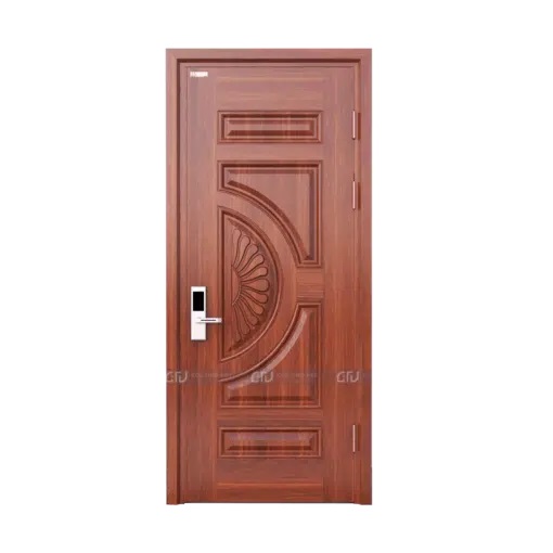 Cửa thép vân gỗ 1 cánh CTV-1.001