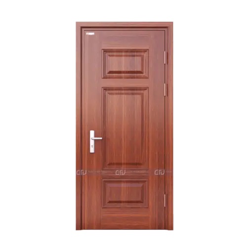 Cửa thép vân gỗ 1 cánh CTV-1.002