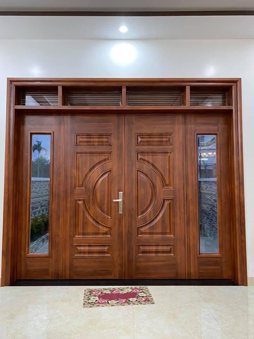 Cửa thép vân gỗ