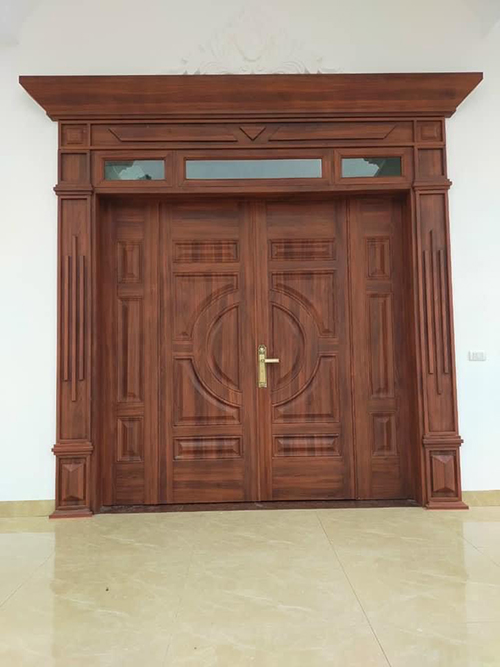 Cửa thép vân gỗ