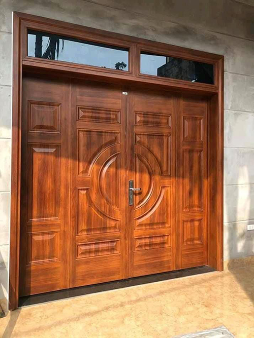 Cửa thép vân gỗ
