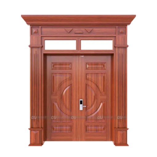 Cửa thép vân gỗ CTV.Luxury-002