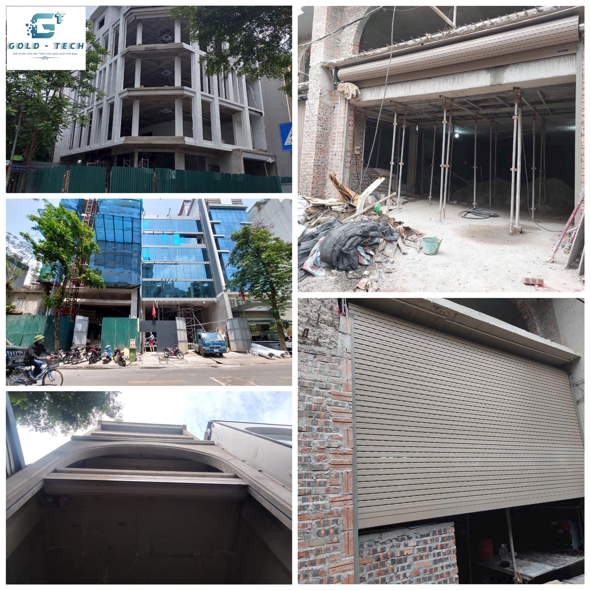Cửa cuốn kích thước lớn