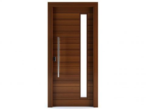 Cửa phòng gỗ tự nhiên 1 cánh
