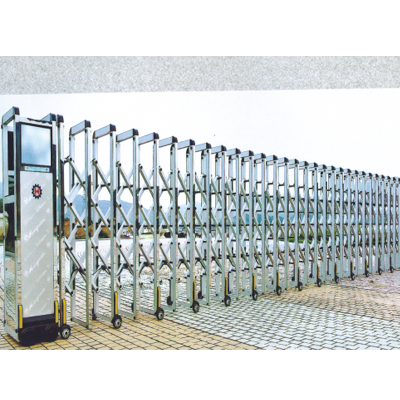 Cổng điện inox