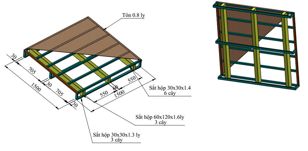 Cung cấp Pallet theo yêu cầu có hỗ trợ thiết kế