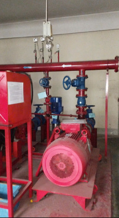Cung cấp lắp đặt hệ thống chữa cháy tự động tại kho nguyên liệu