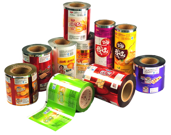 Cuộn bao bì bánh kẹo