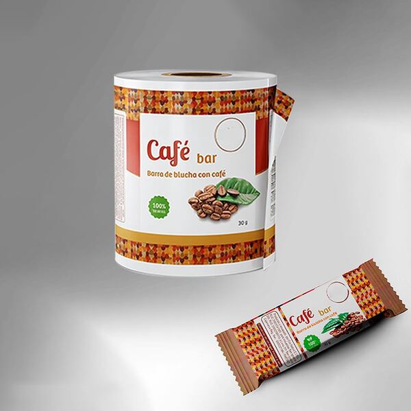 Cuộn màng đóng gói bánh kẹo nằm ngang