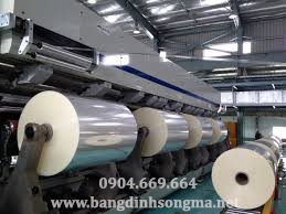 Cuộn trắng to màng BOPP - Film