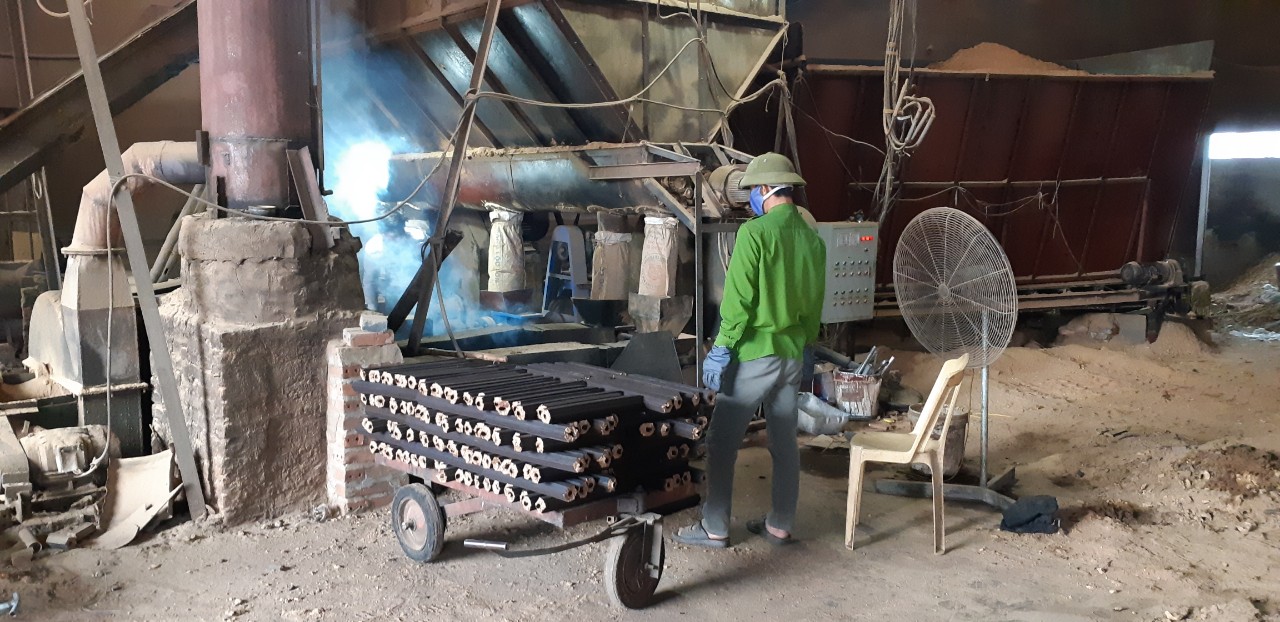 Xưởng sản xuất công ty Than Minh Tuyết