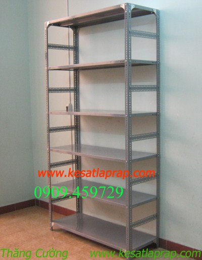 Kệ sắt V lỗ đa năng