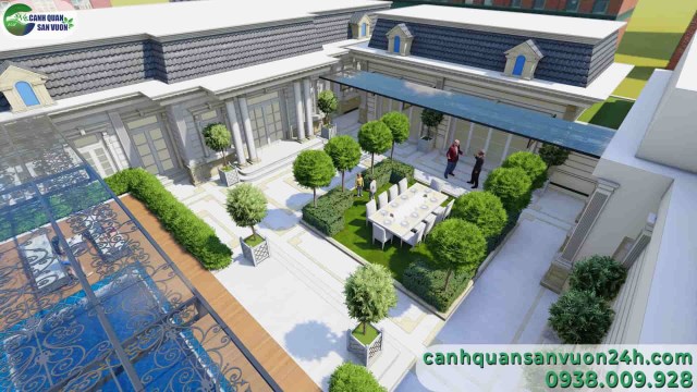 Thiết kế cảnh quan sân vườn