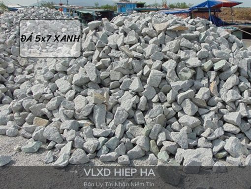 Đá 5x7 xanh