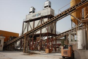 Đá vảy cho trạm trộn bê tông